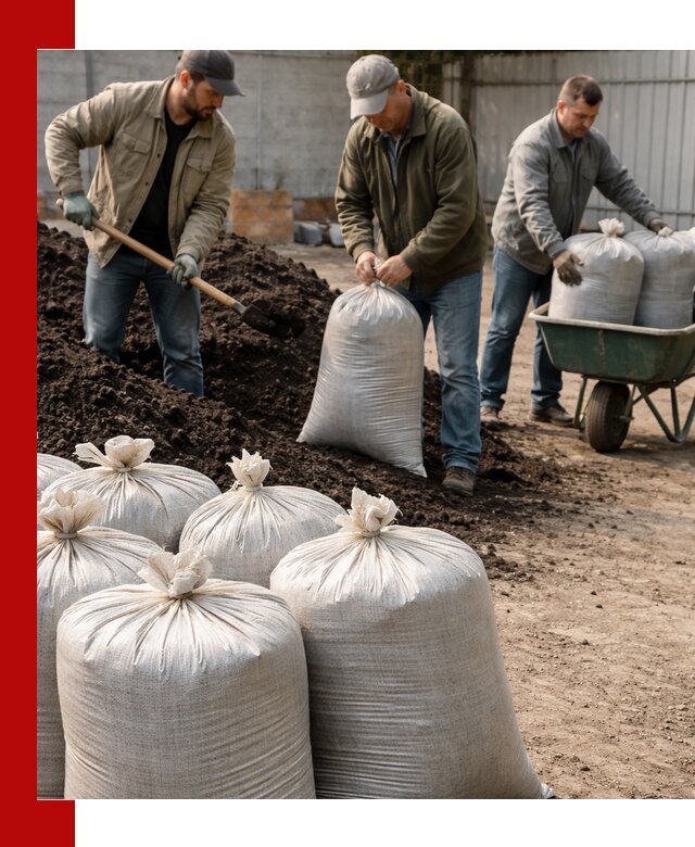 Купить чернозем в мешках с доставкой в бору