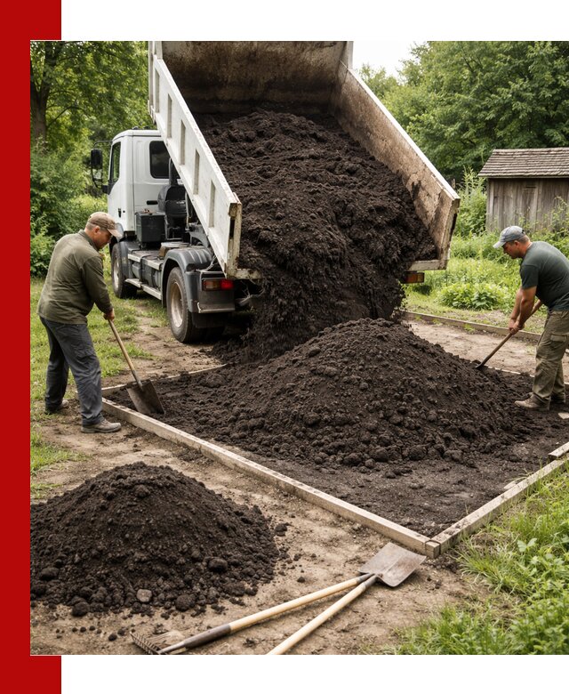 Купить чистый чернозем для огорода с доставкой в бору