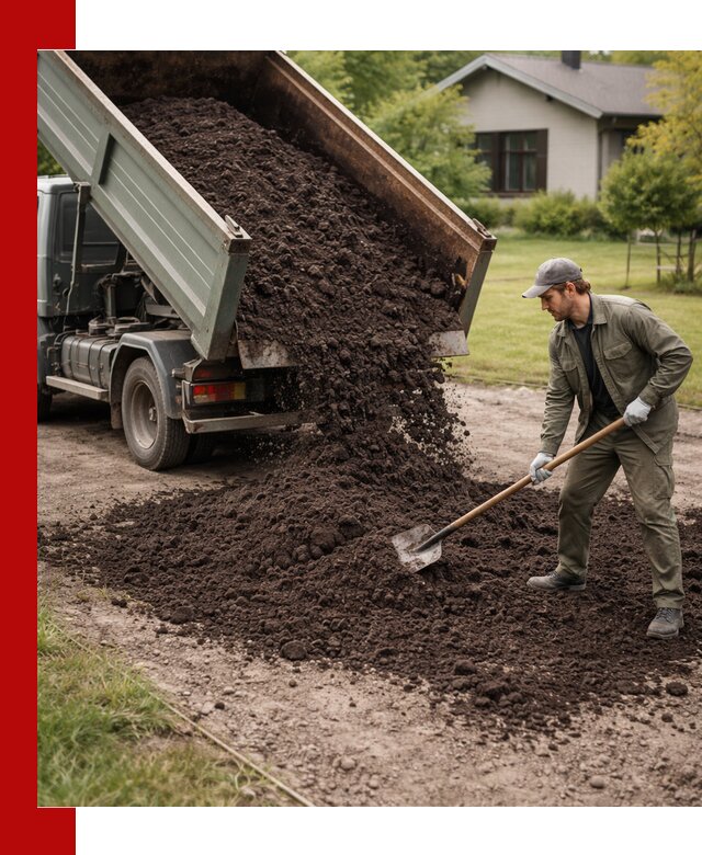 Чернозем для газона с доставкой в бору быстро и качественно