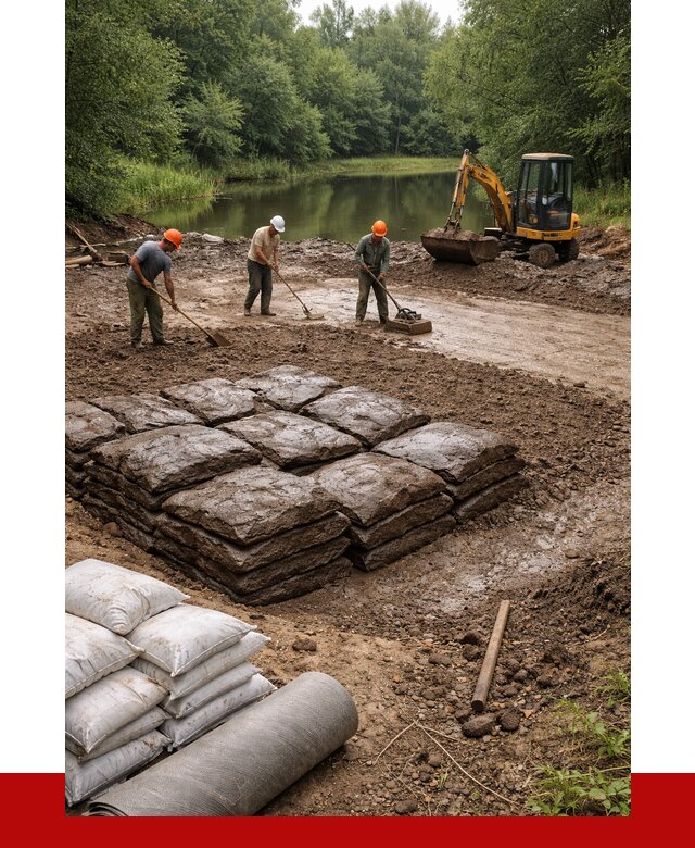 Купить глину для пруда в бору от 4676 р. с доставкой | ПРОНЕРУДБор