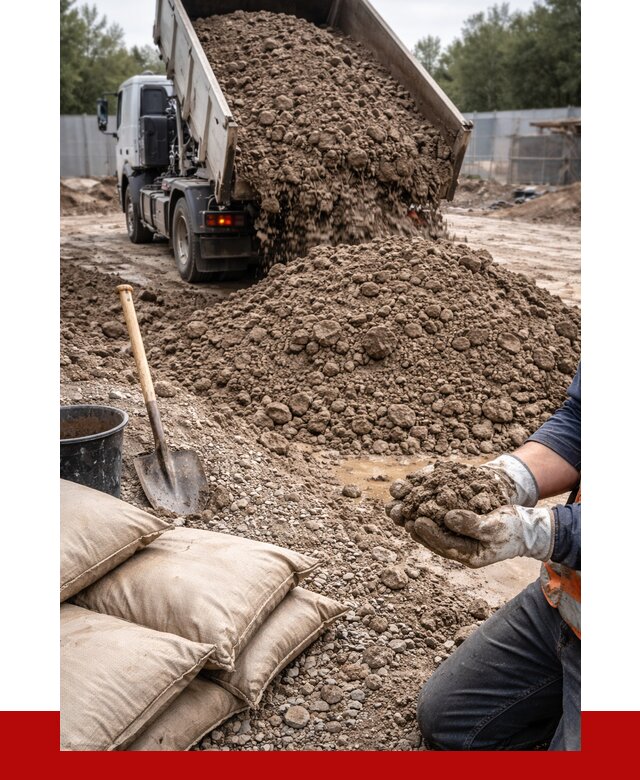 Купить глина для засыпки в бору от 1247 р. за куб | ПРОНЕРУДБор