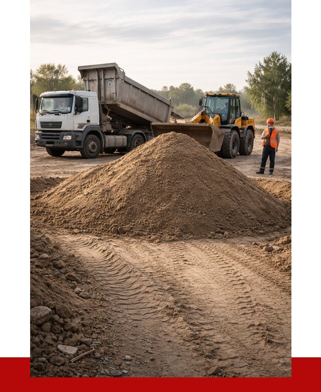 Купить песчаный грунт с доставкой в бору от 4364 р. | ПРОНЕРУДБор