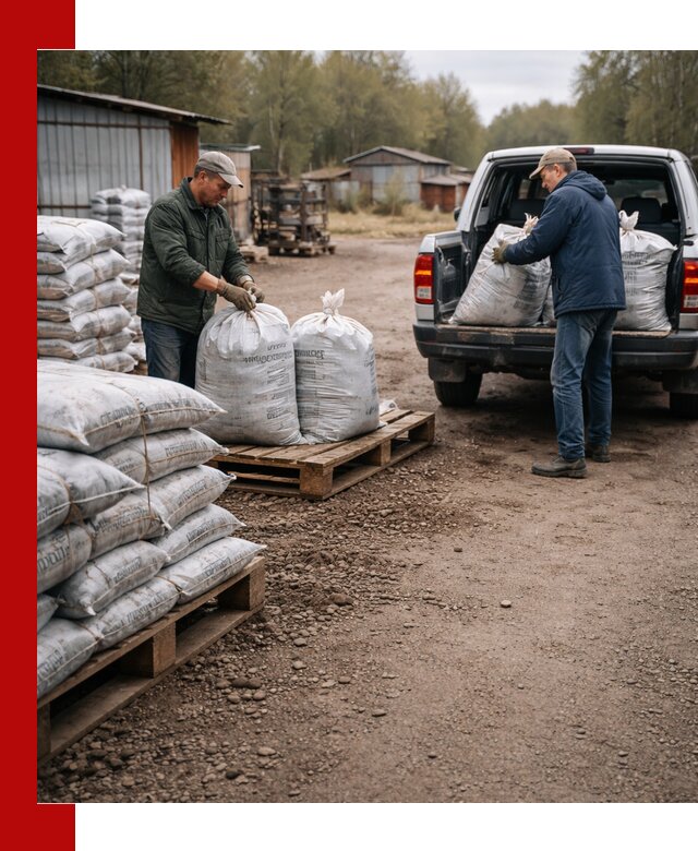 Купить конский навоз в мешках с доставкой в бору