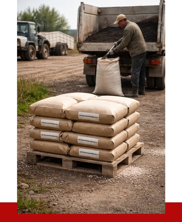 Купить нитроаммофоска в бору от 4364 р. за куб | ПРОНЕРУДБор