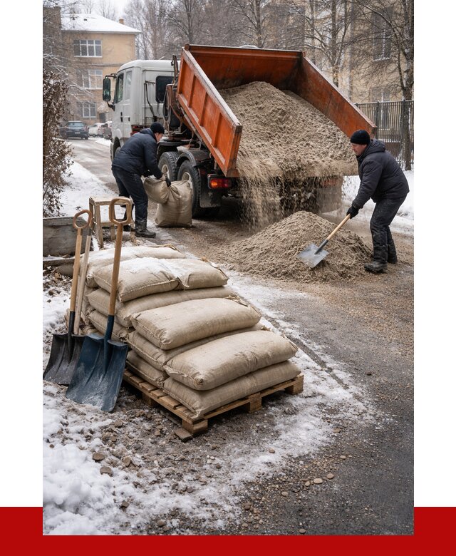 Противогололедные материалы оптом в бору от 4364 р. | ПРОНЕРУДБор