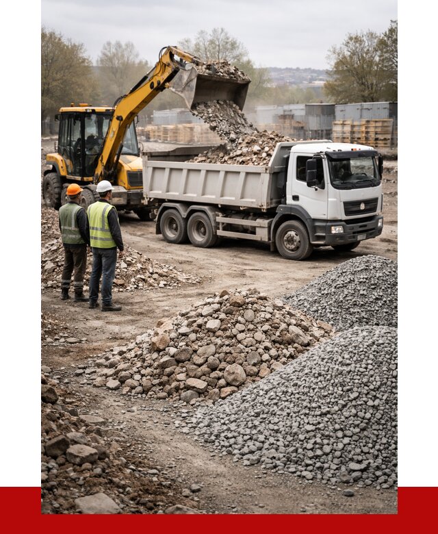 Купить строительный бой в бору с доставкой от 4364 р. | ПРОНЕРУДБор