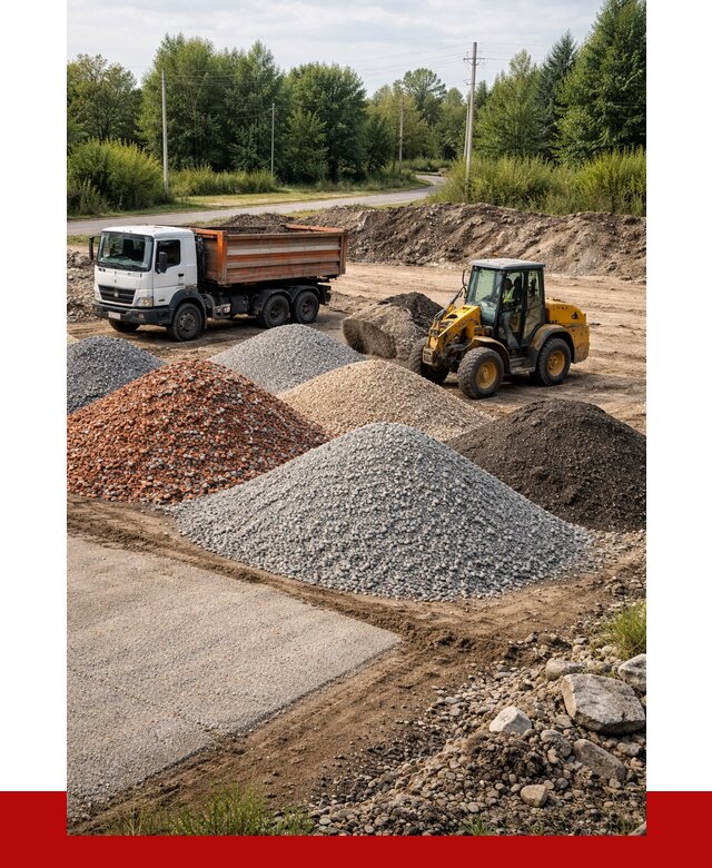 Вторичные материалы для отсыпки в бору от 4364 р. | ПРОНЕРУДБор