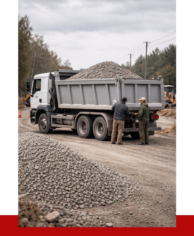 Доставка самосвалом 10 кубов в бору от 7481 р. | ПРОНЕРУДБор